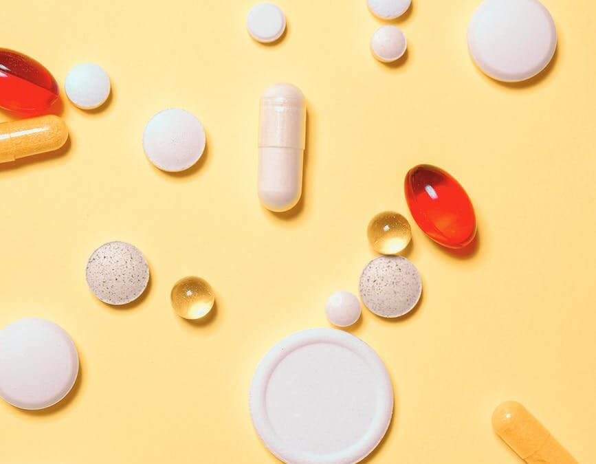 prescription pills and vitamins